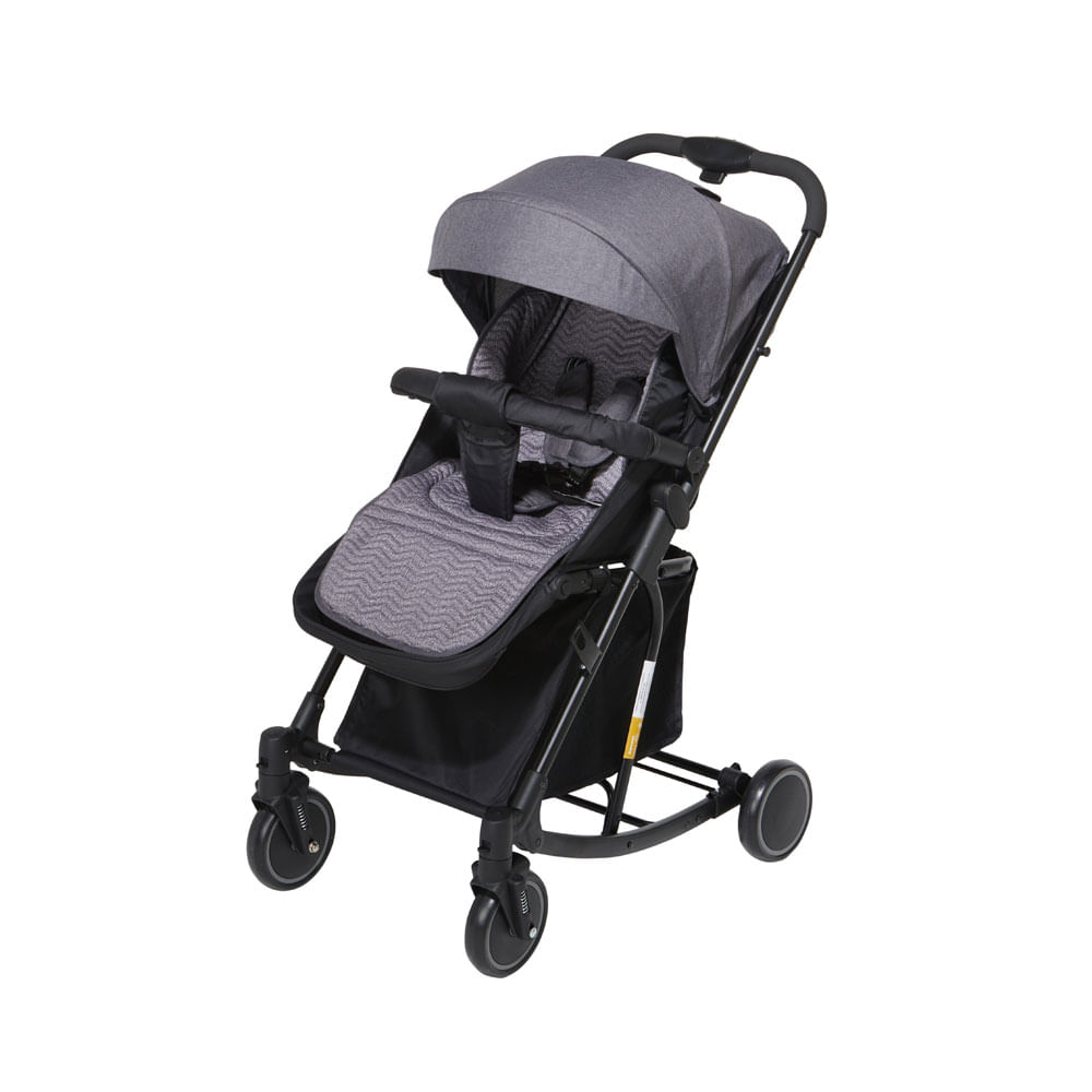 Carrinho De Bebê Passeio Vira Balanço Maximo Preto Maxi Baby