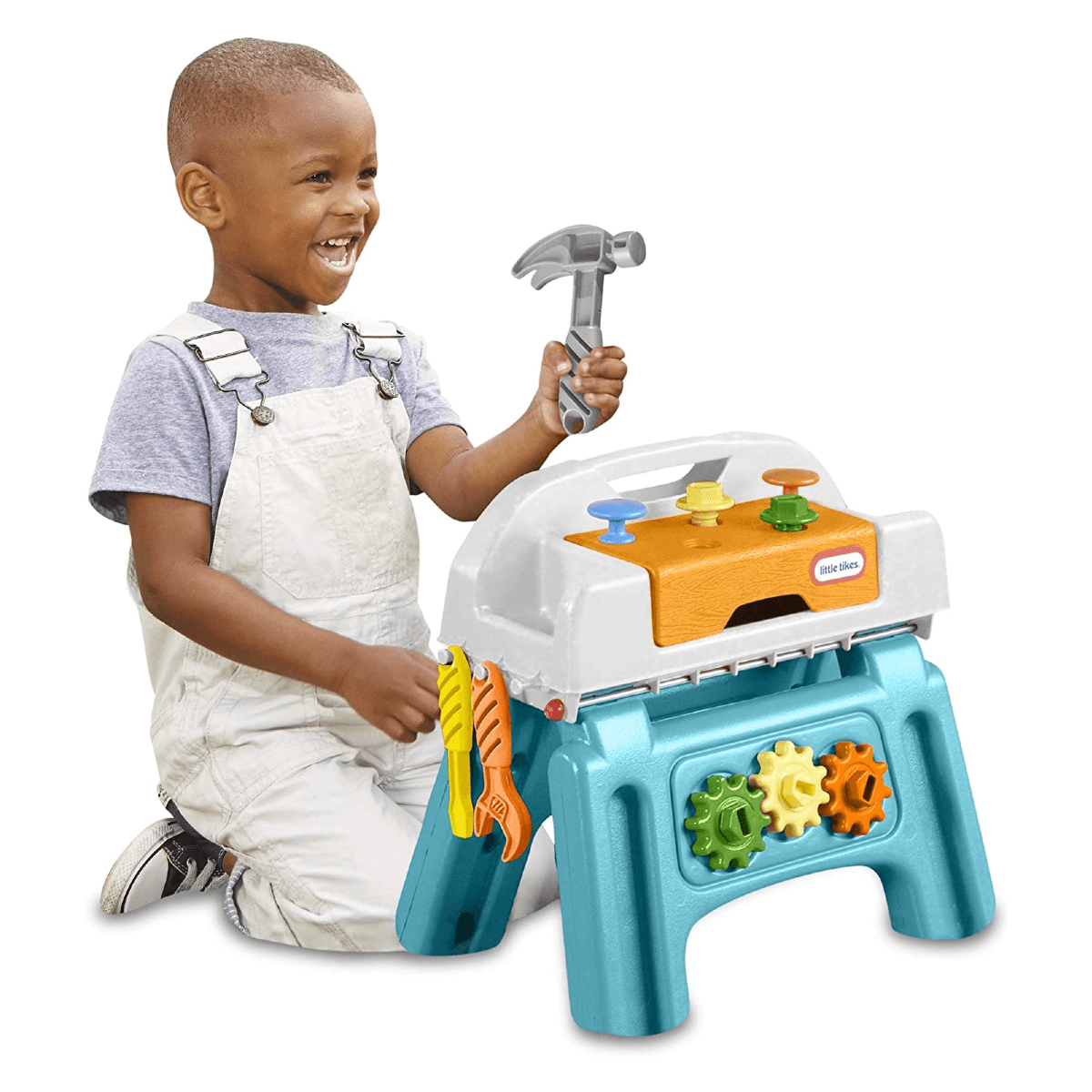 Bancada Infantil Ferramentas Oficina Marceneiro Little Tikes