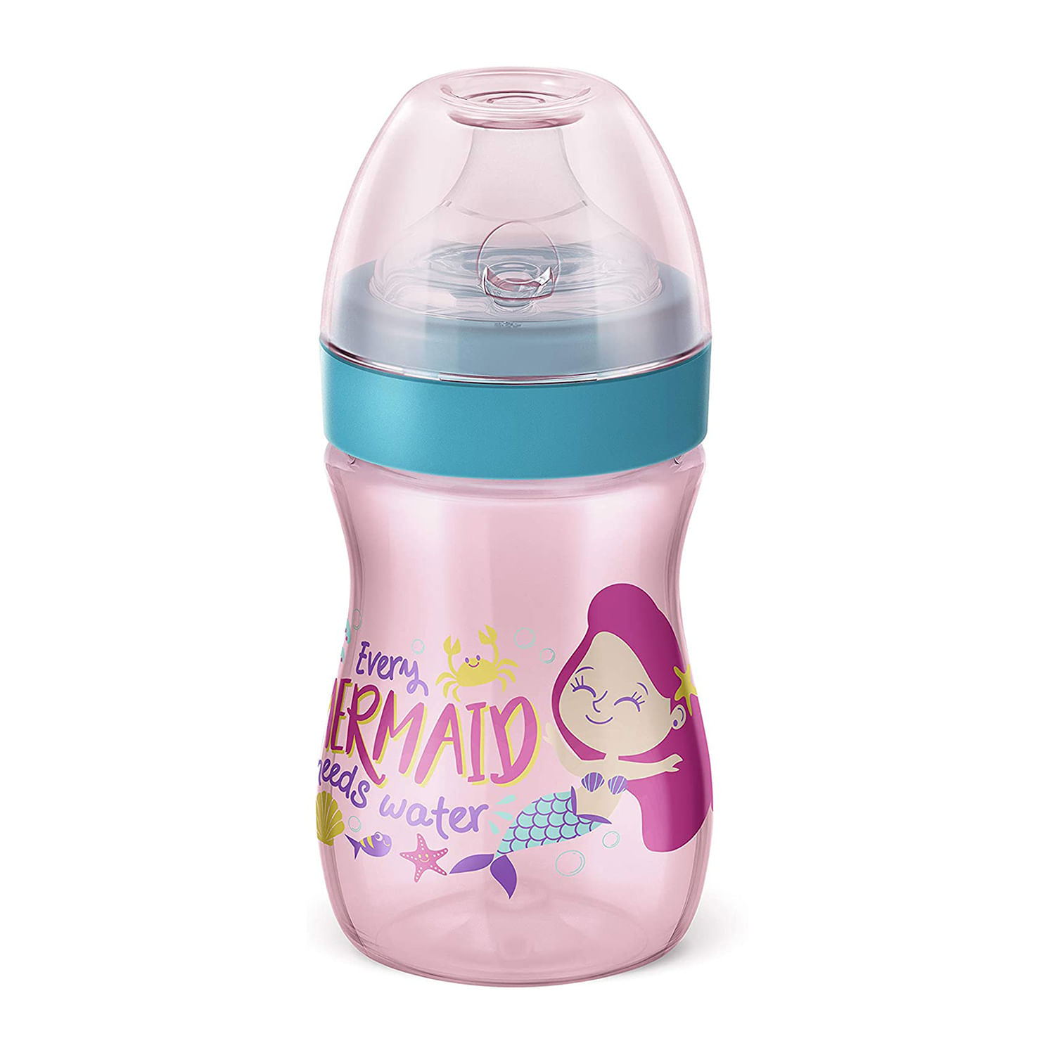 Copo de Treinamento infantil Evolution 240ML Rosa  - Lillo