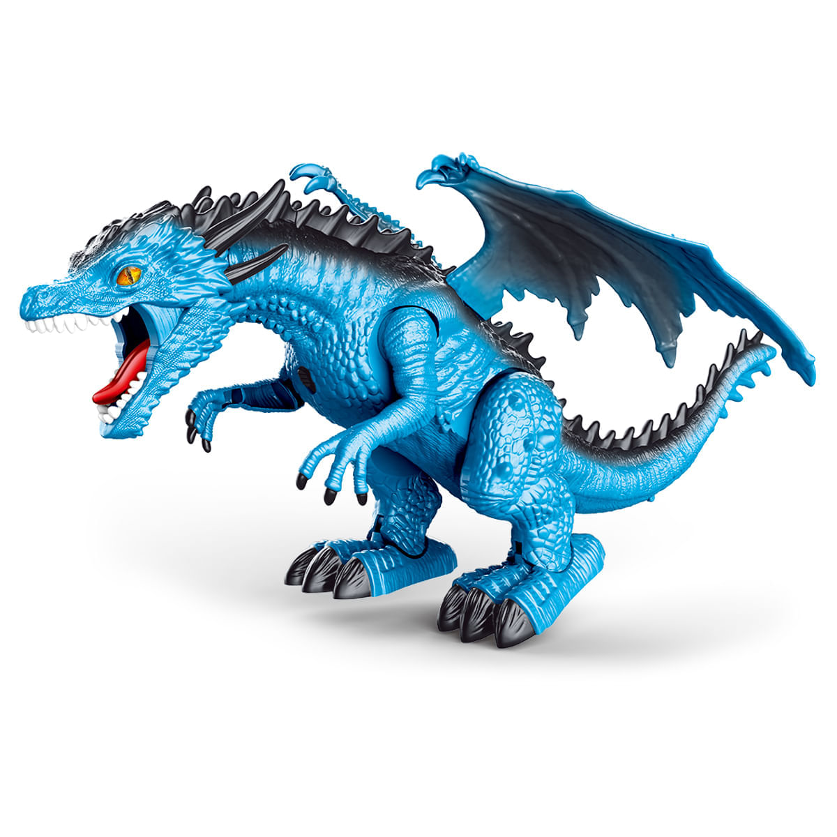 Dragão de Brinquedo Com Controle Anda Emite Som Replay Kids