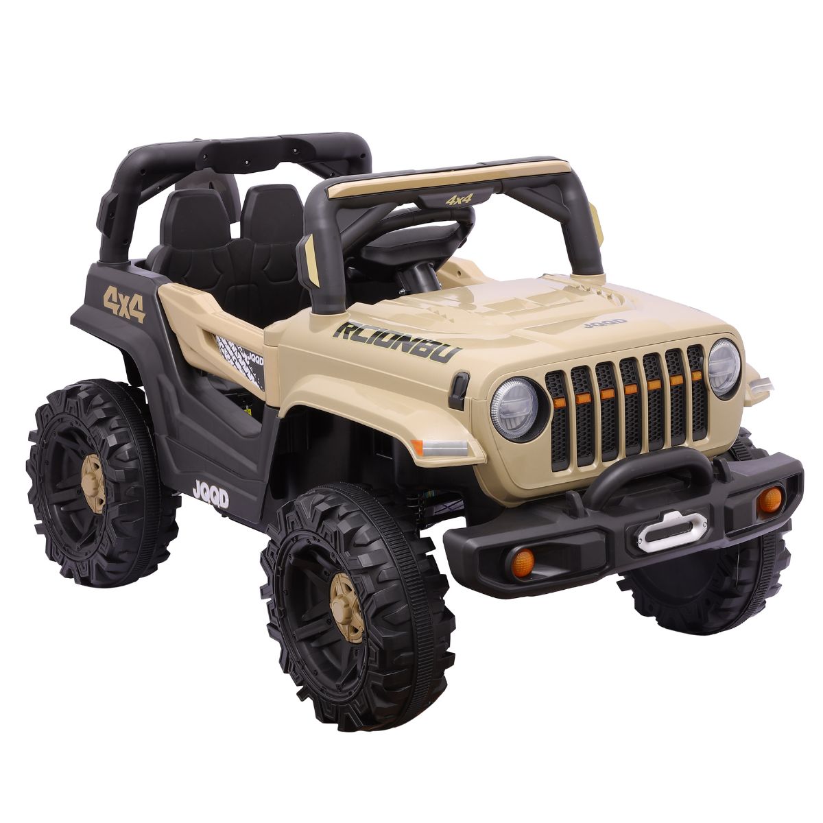 Carro Elétrico Infantil Mini Jipe Off-Road Bege Zippy Toys