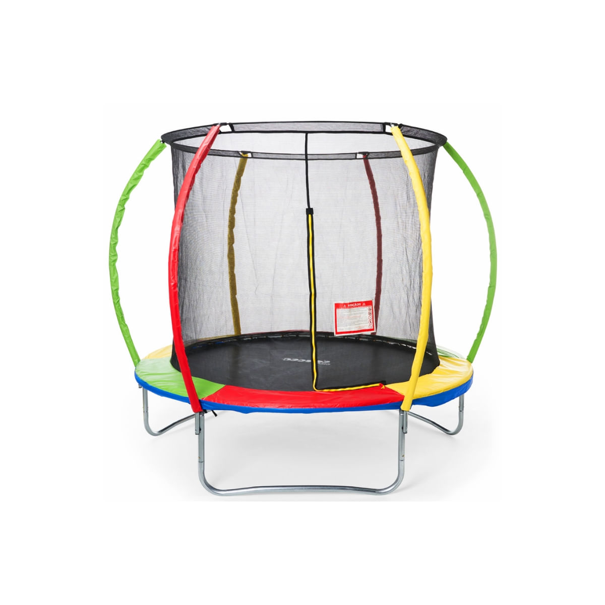 Cama Elástica Pula Pula Trampolim 1,83m com Rede Replay Kids