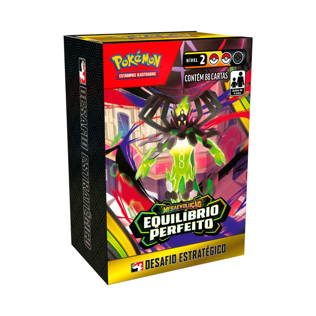 Cartas Pokémon Equilíbrio Perfeito Booster 88 Cards Copag